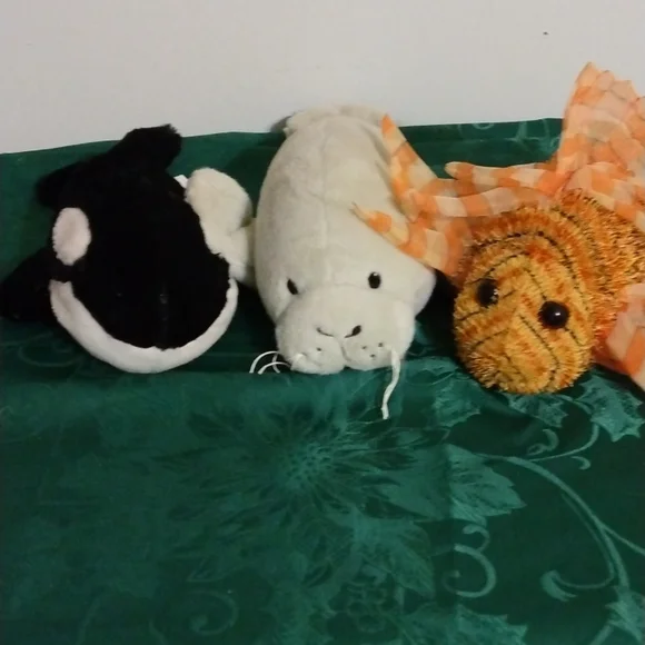 Set of 3 Sea Life Webkins - Picture 1 of 13